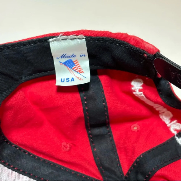 Vintage 1996 Olympics Coca Cola Cheering is Thirsty Work Made USA Snapback - Picture 8 of 8